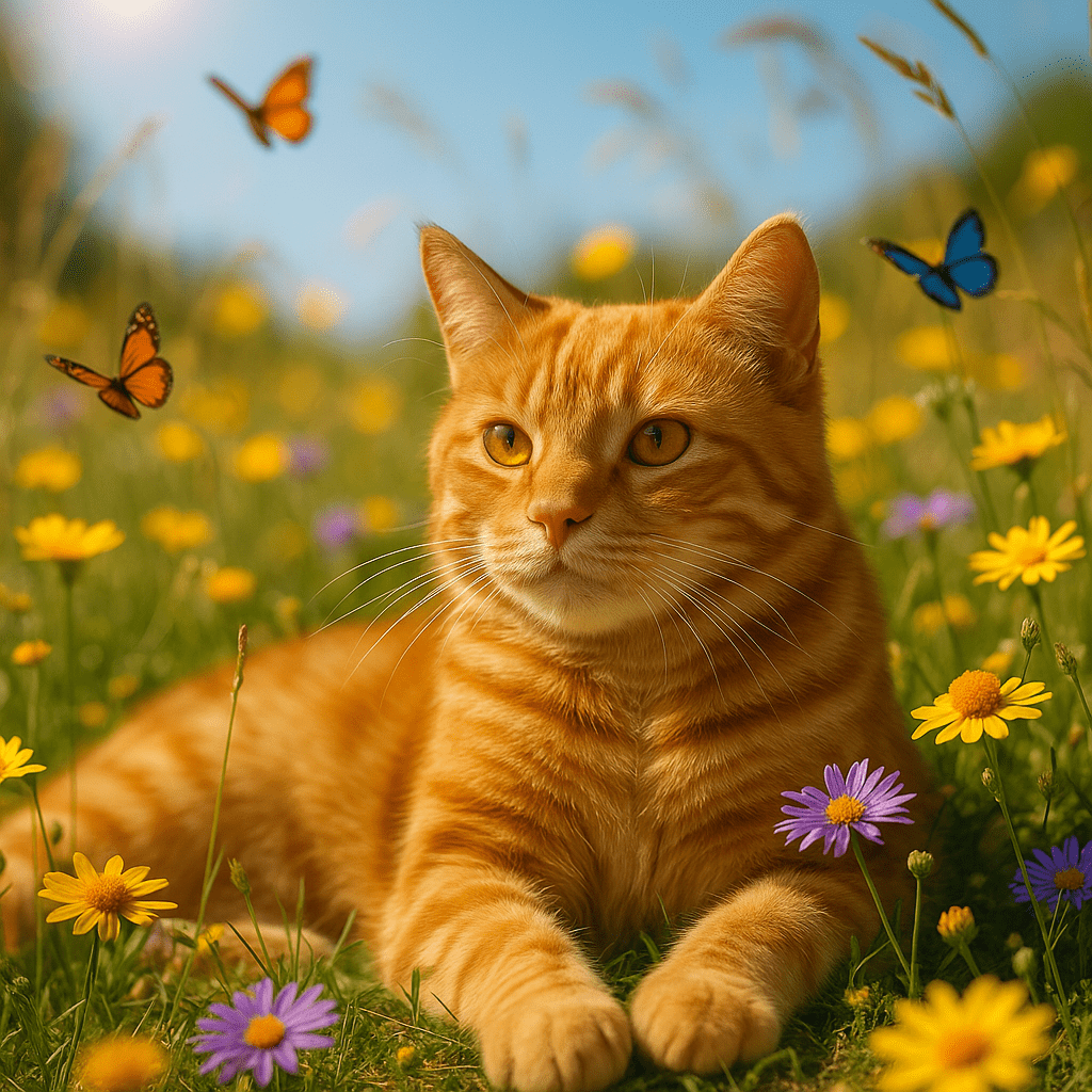 Wildflower Custom Pet Portrait – Sticker | Dog & Cat Art