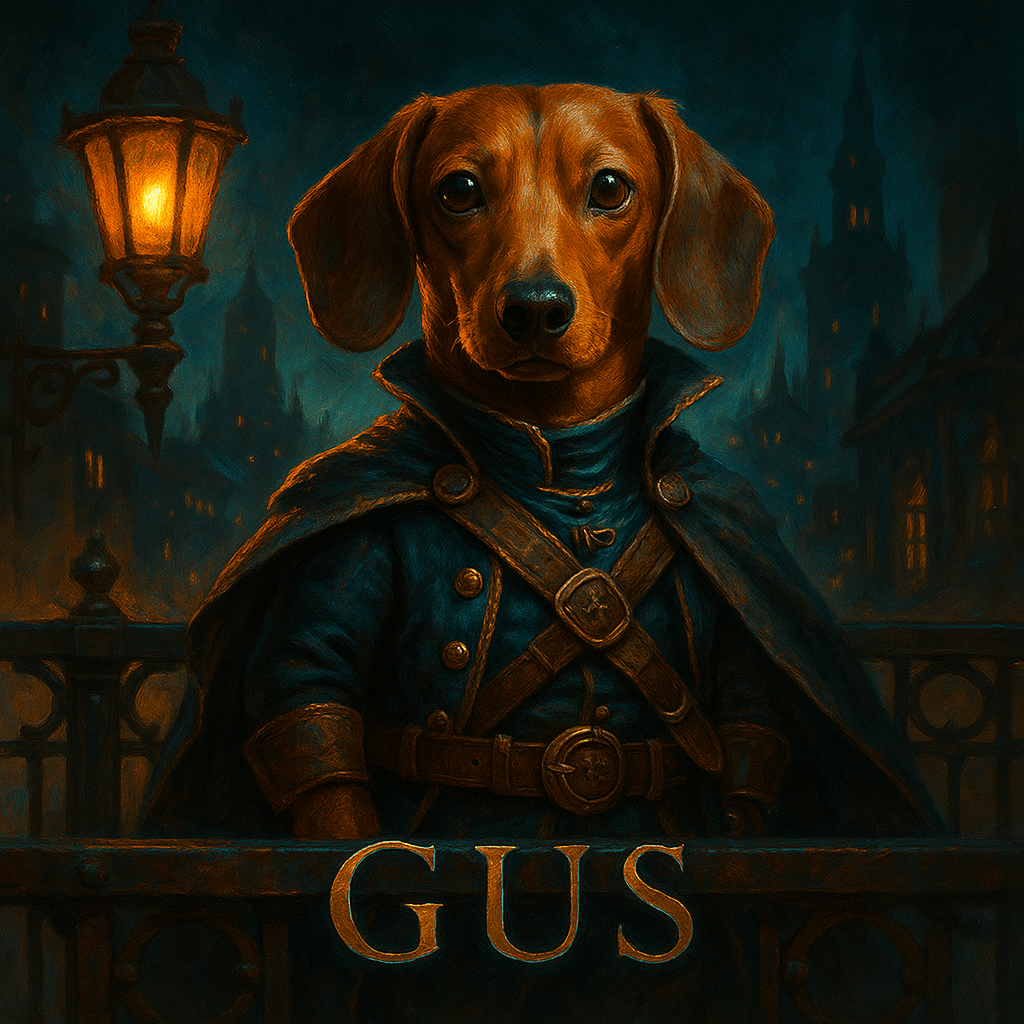 Steampunk Custom Pet Portrait – Water Bottle | Dog & Cat Art