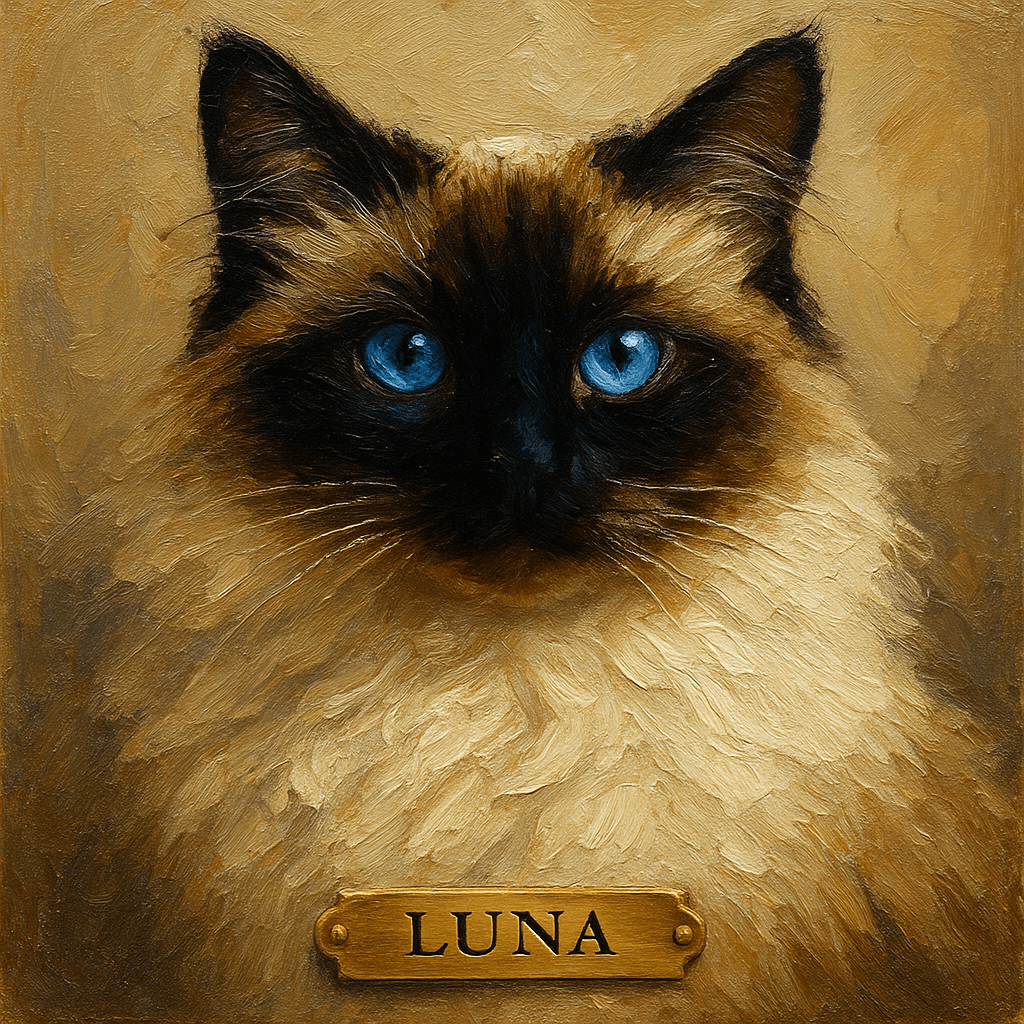 Digital Oil‑Impasto Pet Portrait – Travel Mug | Dog & Cat Art