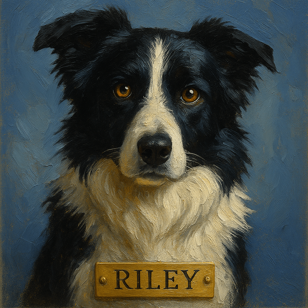 Digital Oil‑Impasto Pet Portrait – Travel Mug | Dog & Cat Art