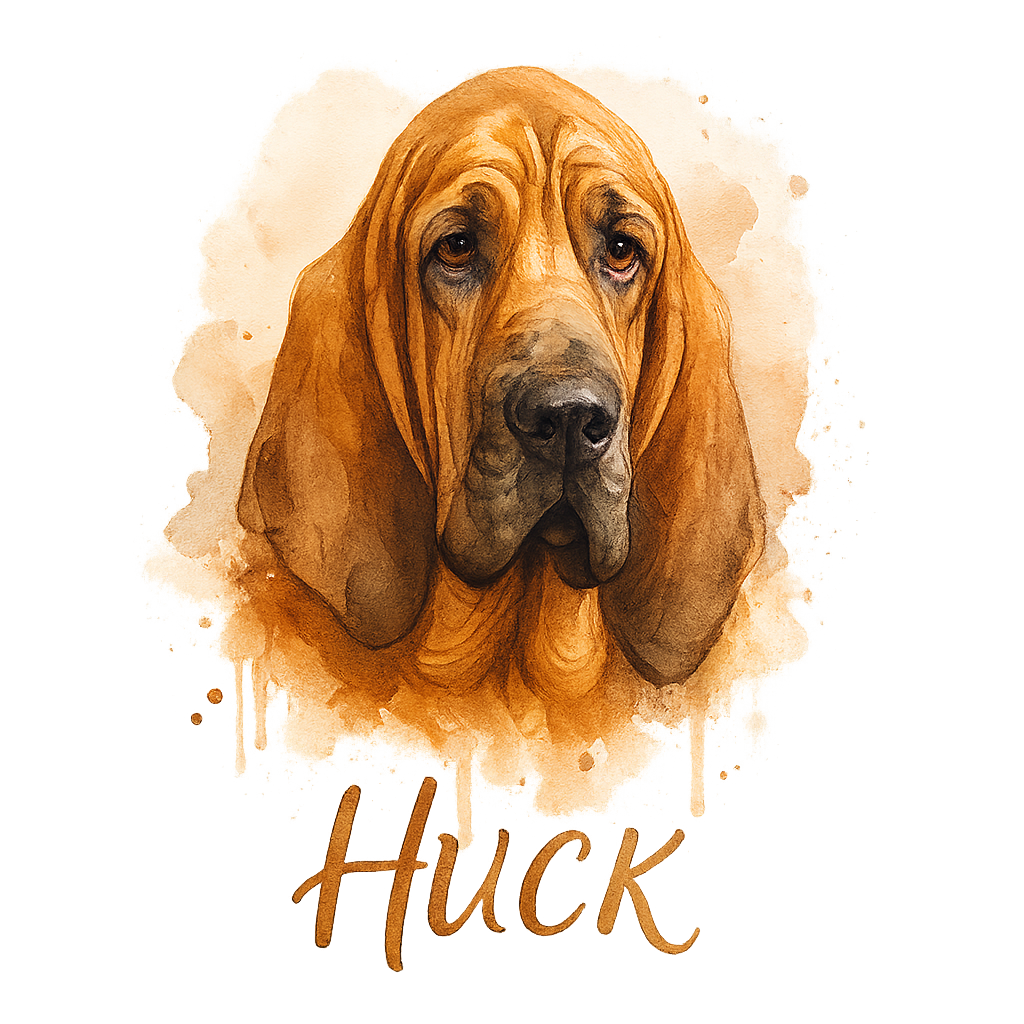 Custom Watercolor Pet Portrait - Canvas