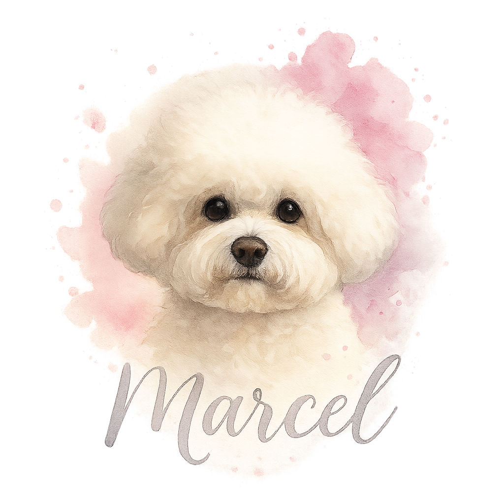 Custom Watercolor Pet Portrait - Canvas