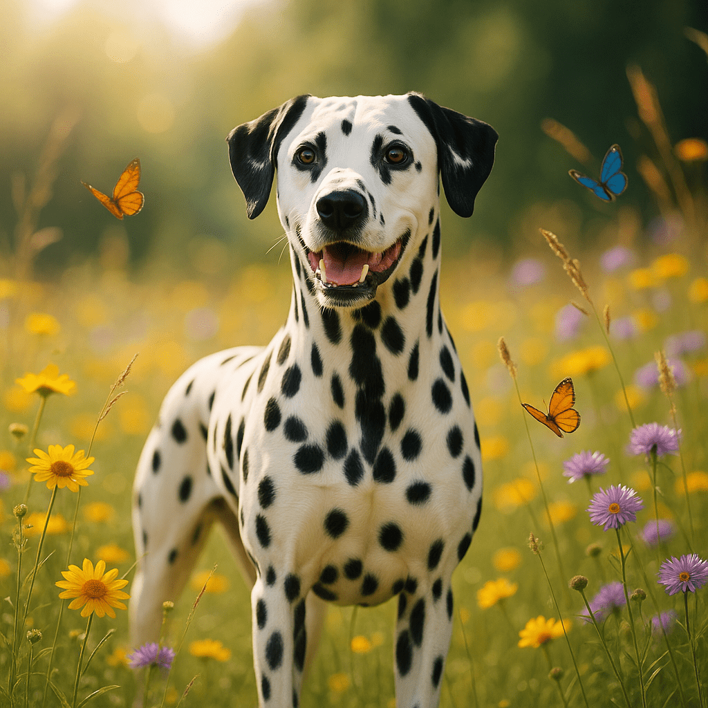 Wildflower Custom Pet Portrait – Pillow | Dog & Cat Art