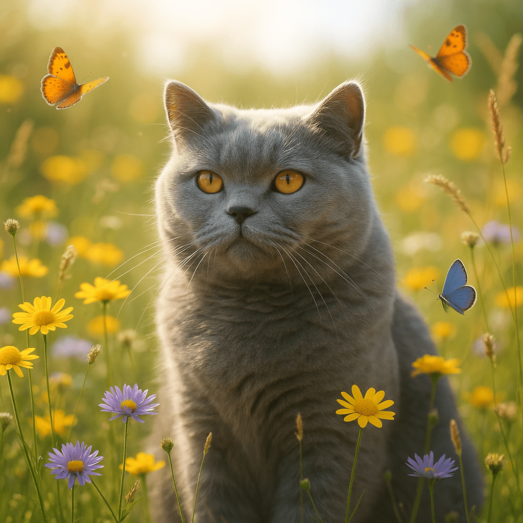 Wildflower Custom Pet Portrait – Pillow | Dog & Cat Art