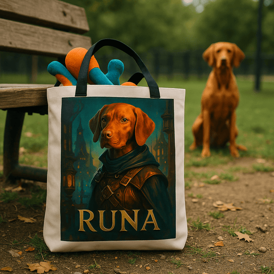 Steampunk Custom Pet Portrait – Tote Bag | Dog & Cat Art