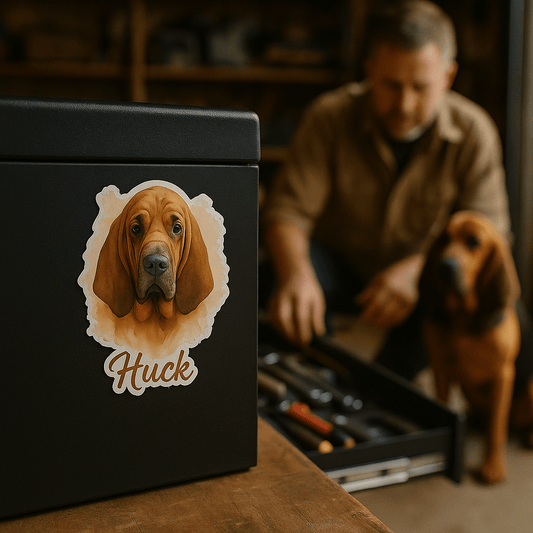 Custom Watercolor Pet Portrait – Sticker | Dog & Cat Art