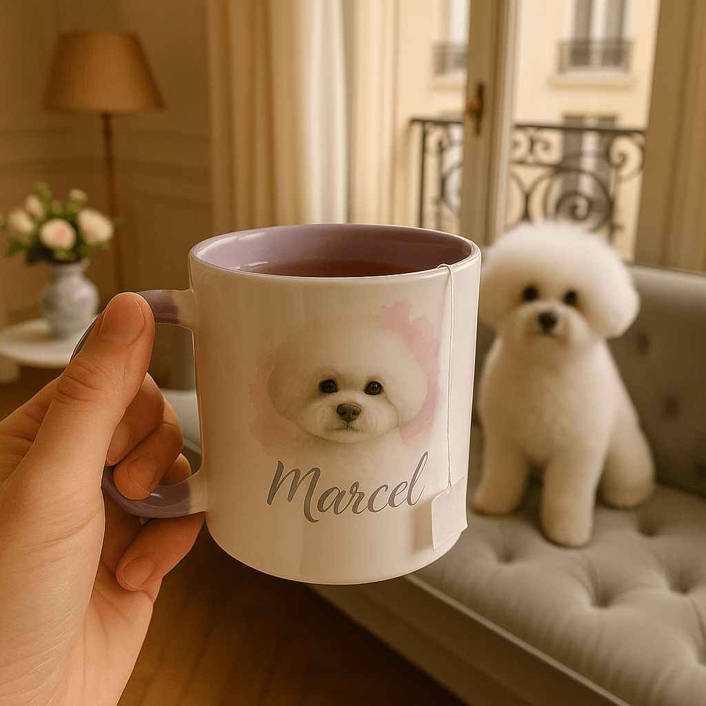 Custom Watercolor Pet Portrait – Mug | Dog & Cat Art