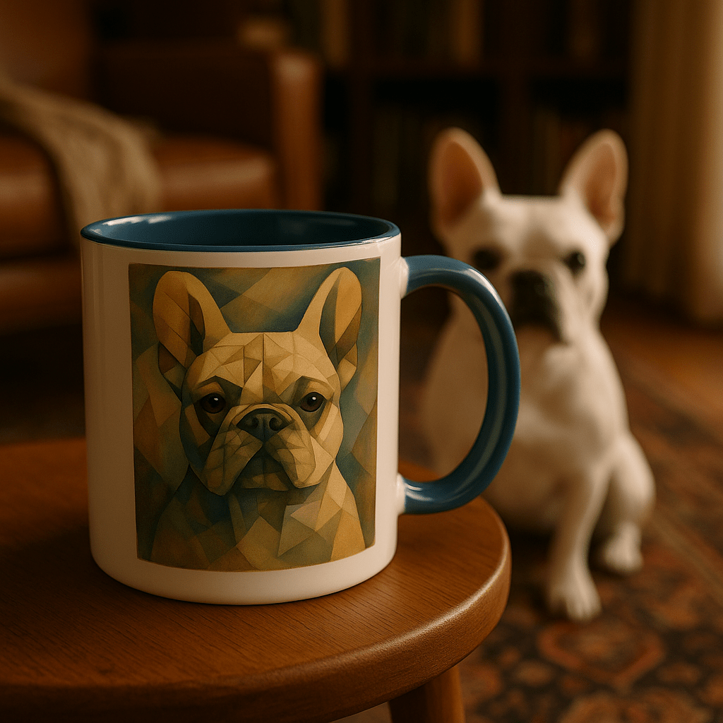 Cubist Custom Pet Portrait – Mug | Dog & Cat Art