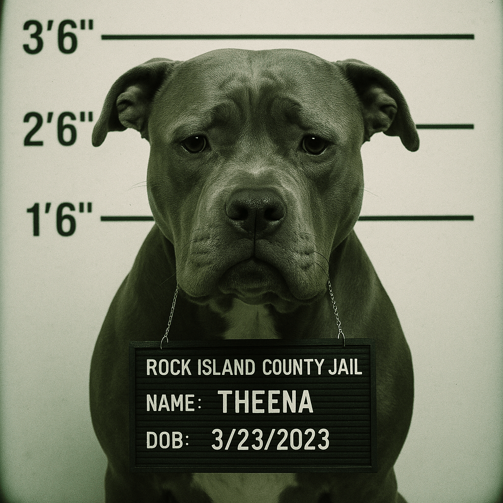Mug‑Shot Custom Pet Portrait – Travel Mug | Dog & Cat Art