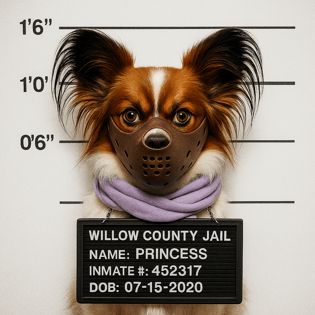 Mug‑Shot Custom Pet Portrait – Mug | Dog & Cat Art